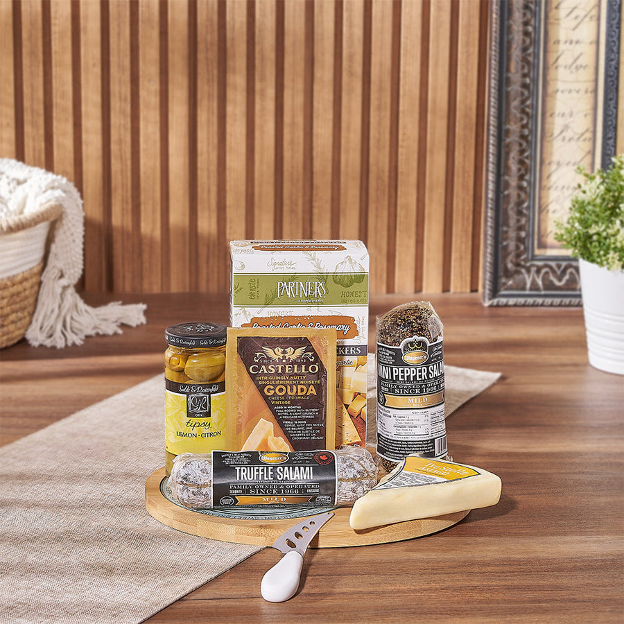 Luxurious Meat & Cheese Gift Set- New Hampshire Delivery
