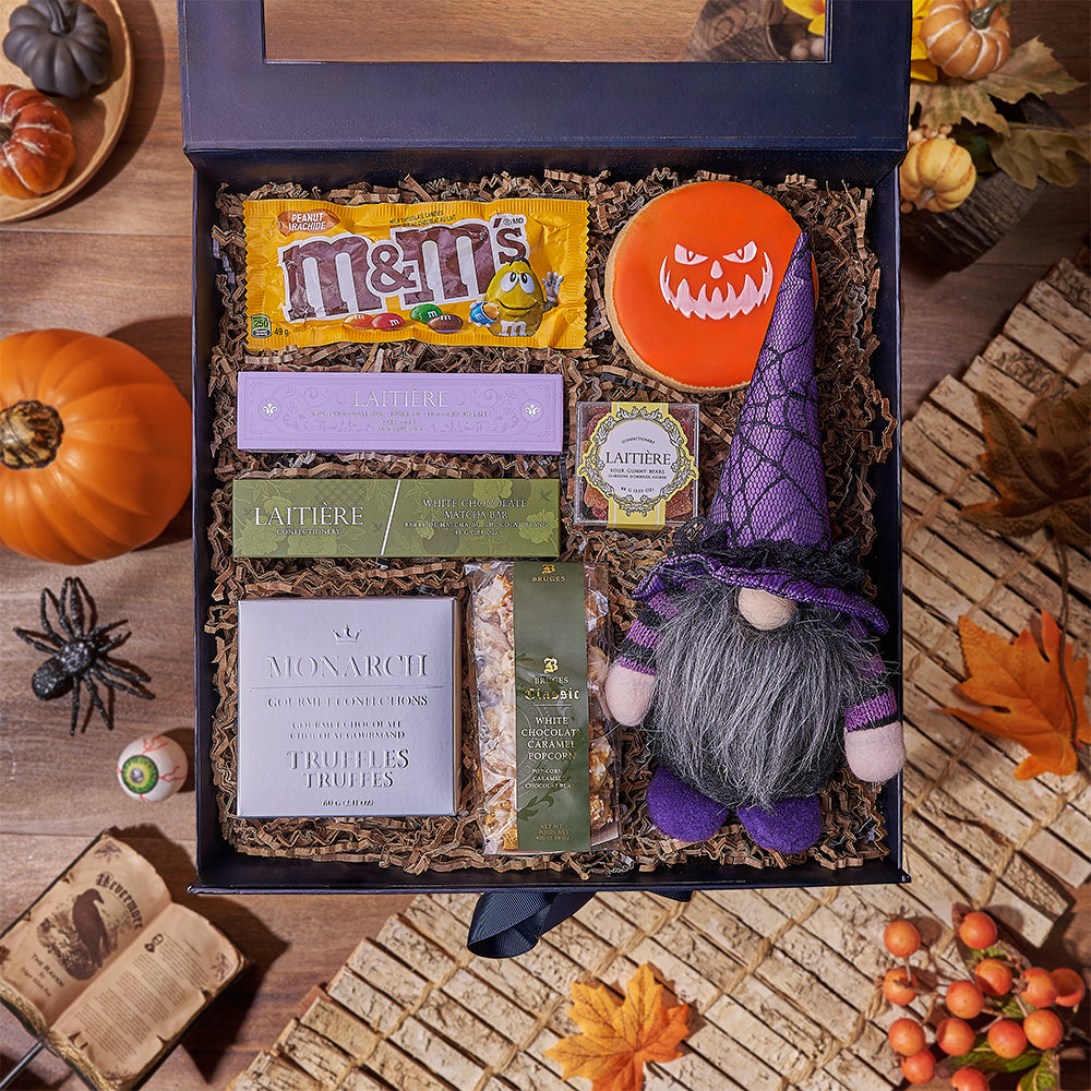 Halloween Plush Wizard Gift Set – how the gift is presented