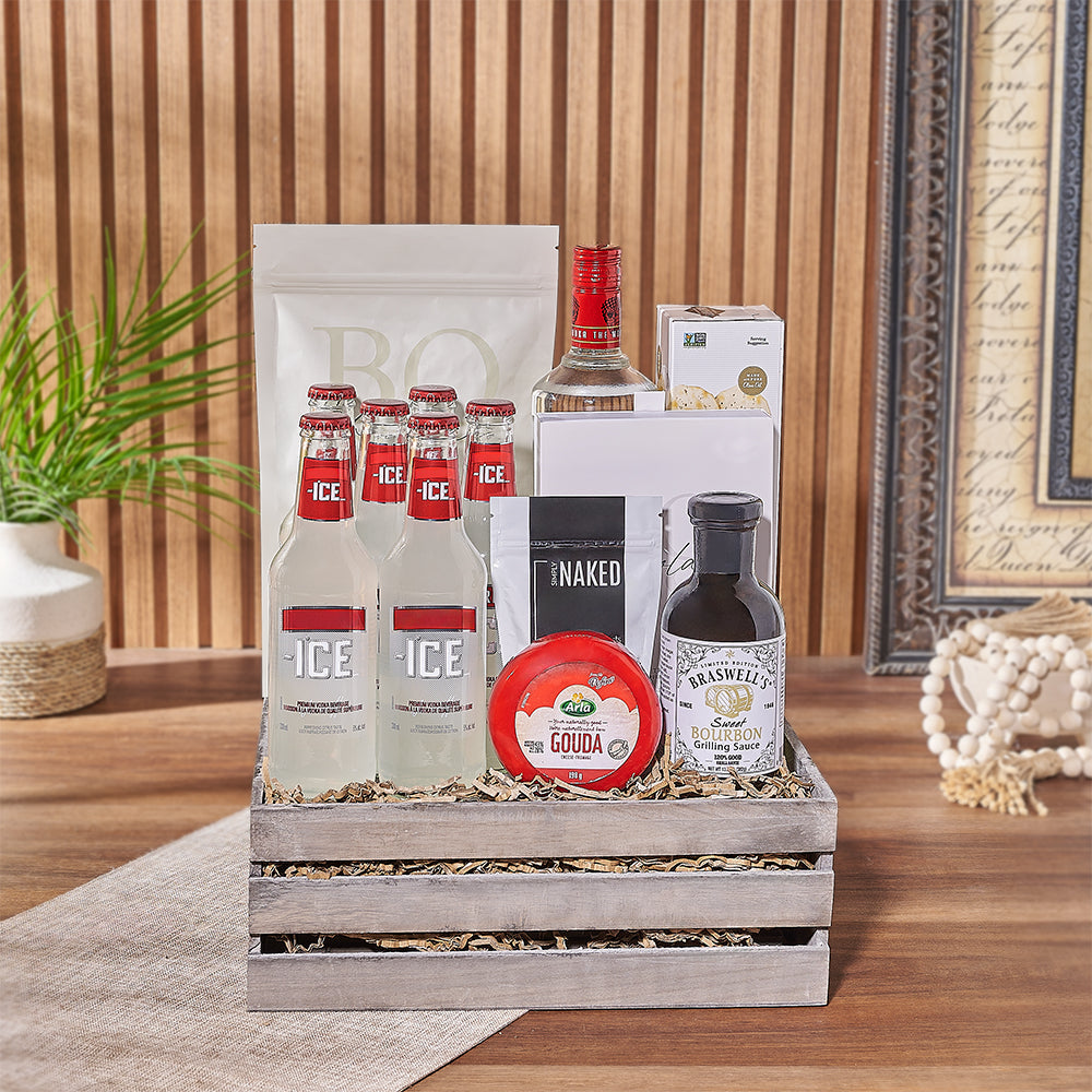 Elevate your party with our Chocolate &amp;amp; Cheese Celebration Gift Set, New Hampshire delivery 