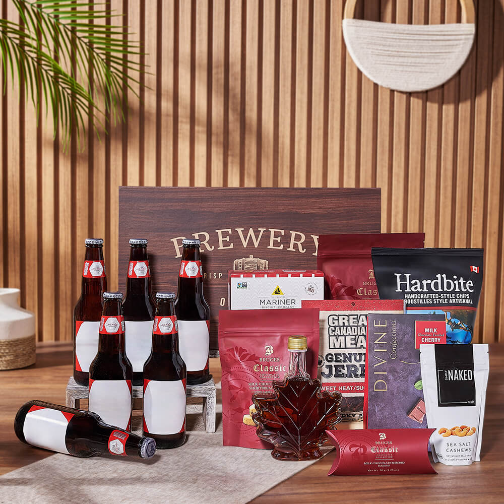 Beer &amp; Gourmet Snack Gift Set, beer gift, beer, chocolate gift, chocolate, nuts gift, nuts, New Hampshire delivery