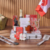 Canada Day Champagne Grilling Gift, champagne gift, champagne, sparkling wine gift, sparkling wine, canada day gift, canada day, grill gift, grill, New Hampshire delivery