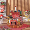 Christmas Chocolate & Wine Gift Board from New Hampshire Baskets - Wine Gift Basket - New Hampshire Delivery