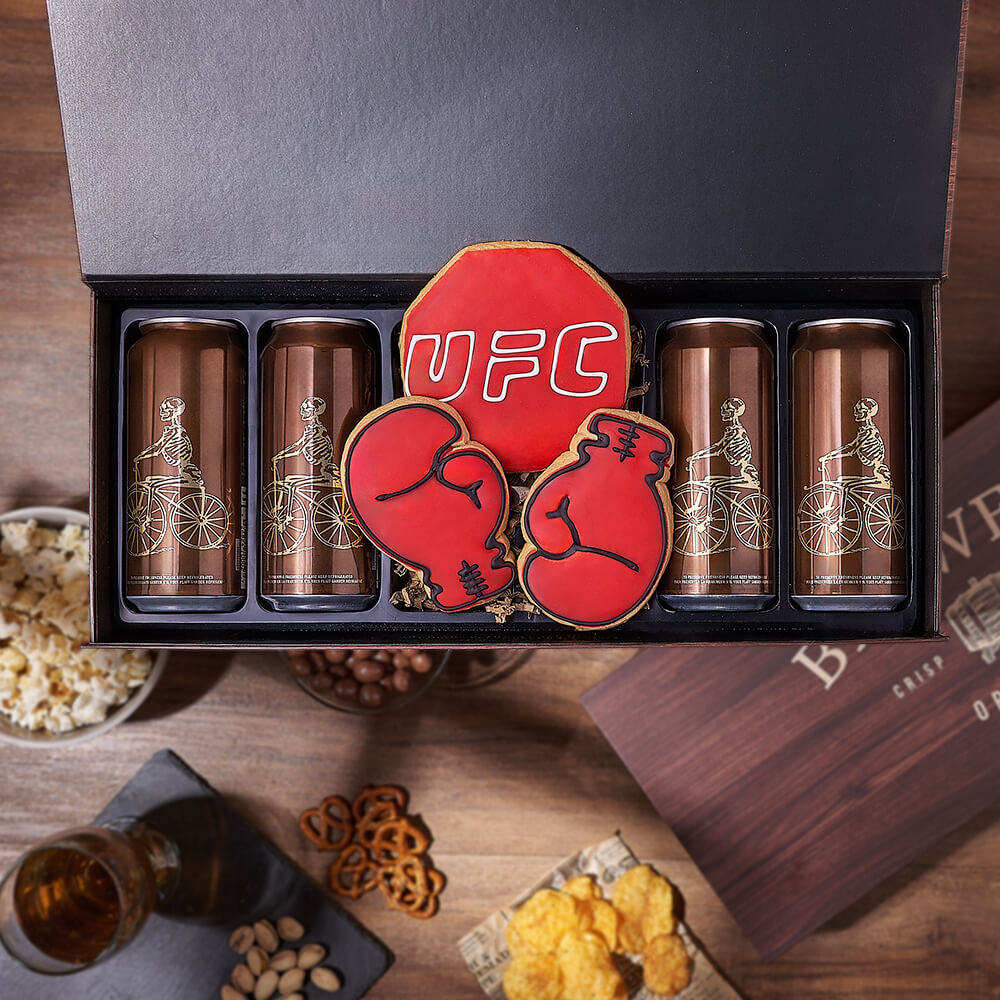 Craft Beer &amp; Boxing Gift Box, beer gift, beer, sports gift, sports, boxing gift, boxing, New Hampshire delivery