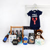 Deluxe Baby Boy Blue Gift Set from New Hampshire Baskets - Baby Gift Basket - New Hampshire Delivery