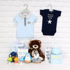 Deluxe Basket for a Baby Boy from New Hampshire Baskets - Baby Gift Set - New Hampshire Delivery