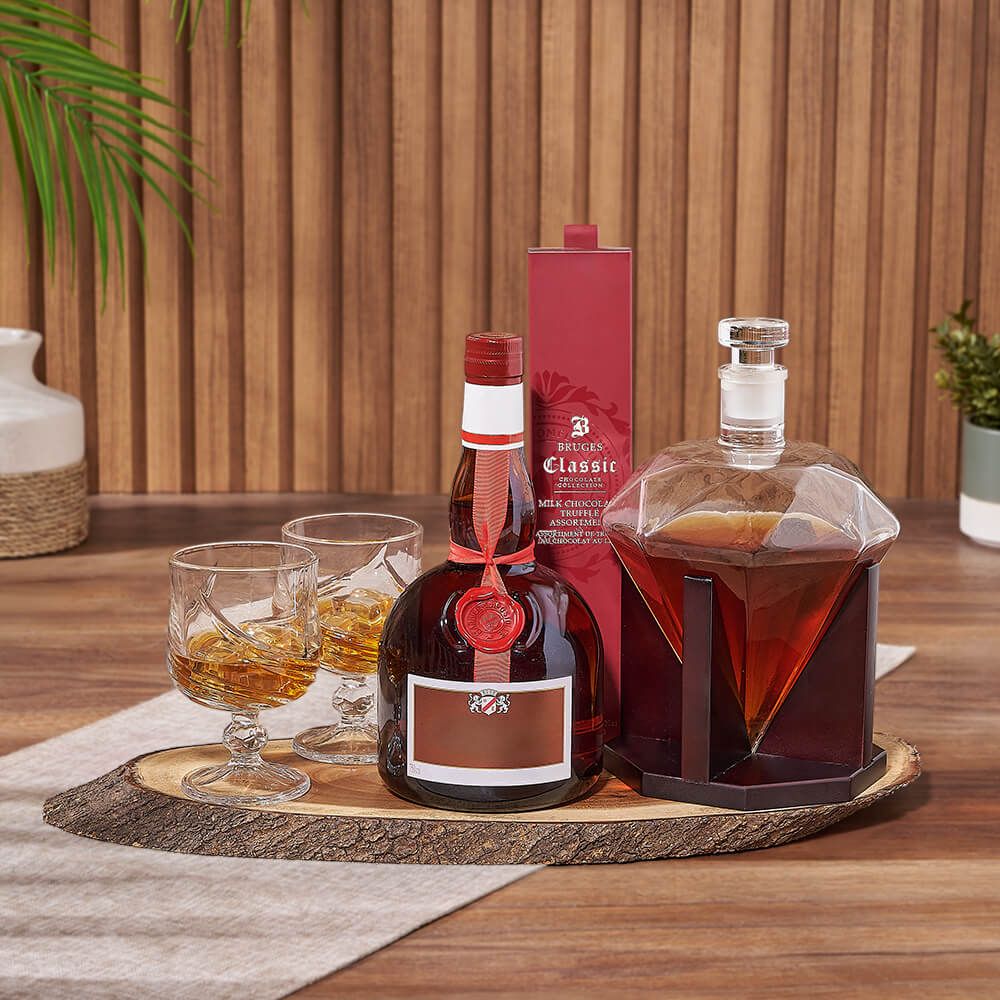 Diamond in the Rough Spirits Gift Set from New Hampshire Baskets - Liquor Gift Basket - New Hampshire Delivery