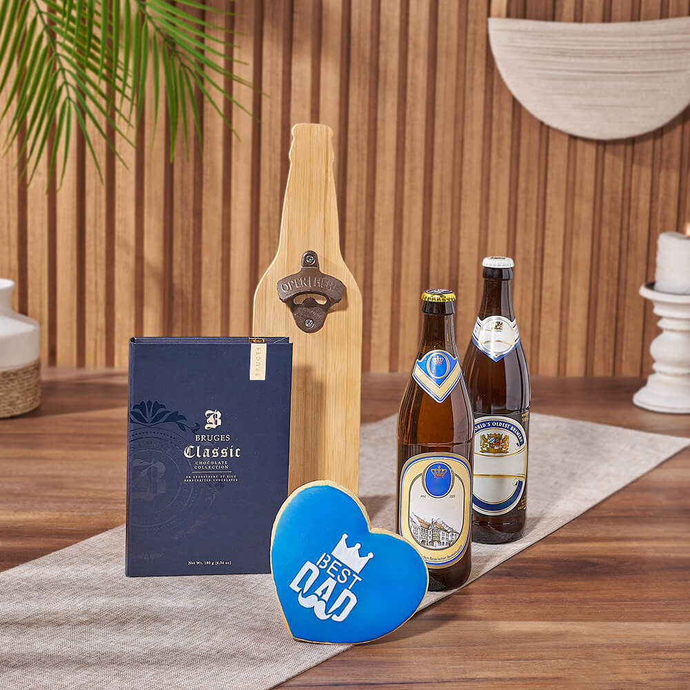 Father’s Day Sweet Treat & Brew Gift from New Hampshire Baskets - Beer Gift Set - New Hampshire Delivery