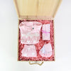 Girl's Arrival Crate from New Hampshire Baskets - Baby Gift Set - New Hampshire Delivery.