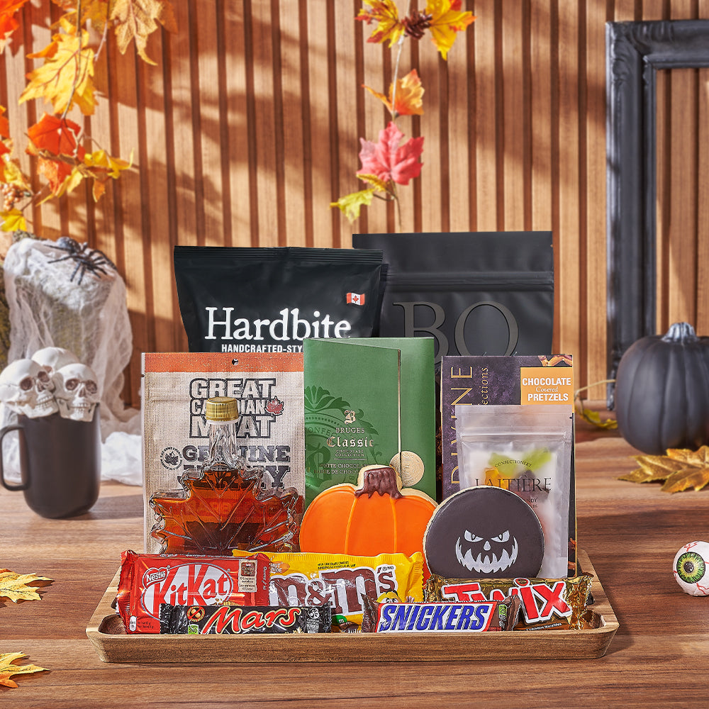 Halloween Candy &amp; Snack Board, halloween gift, halloween, candy gift, candy, cookie gift, cookie, New Hampshire delivery