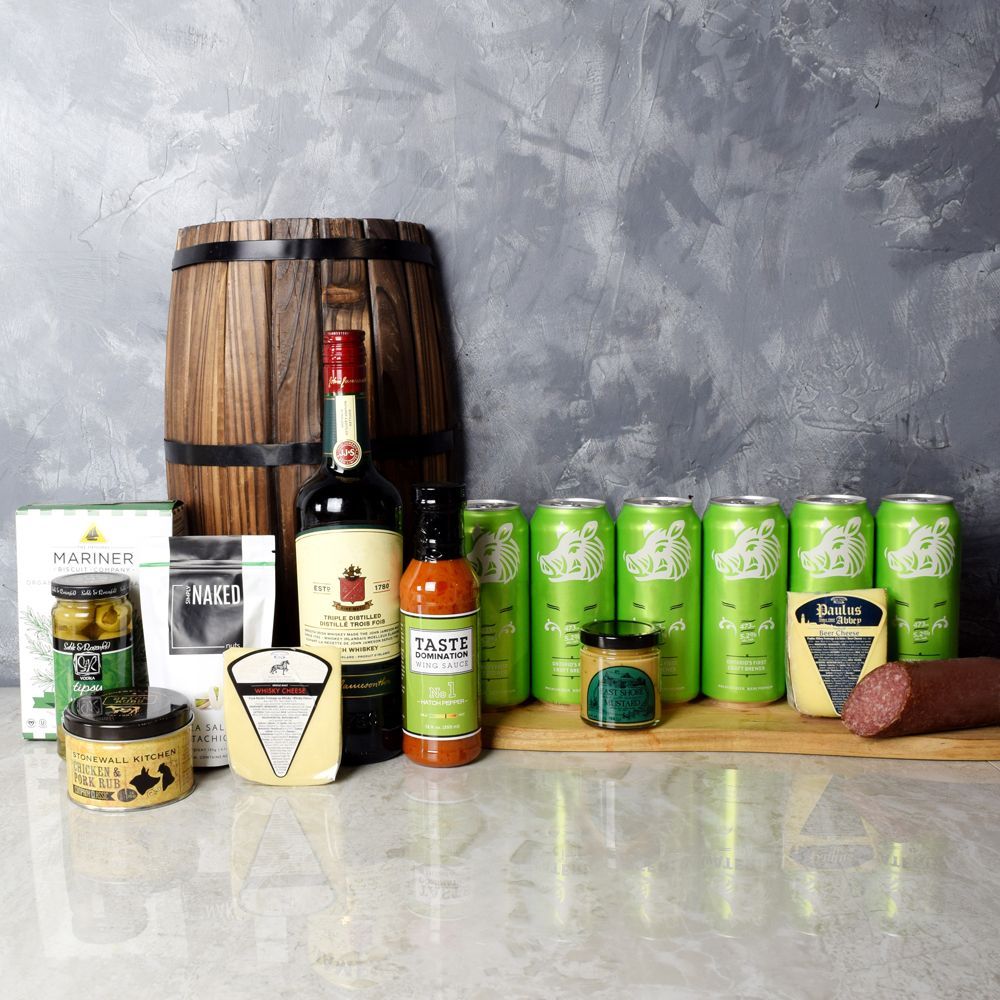 Quayside St. Patrick’s Day Basket from New Hampshire Baskets - New Hampshire Delivery