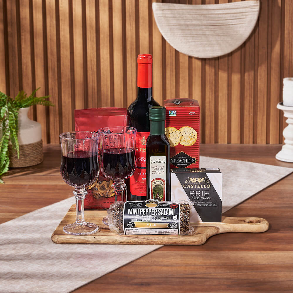 Love for Wine &amp; Cheese Board, wine gift, wine, cheese gift, cheese, charcuterie gift, charcuterie, New Hampshire delivery