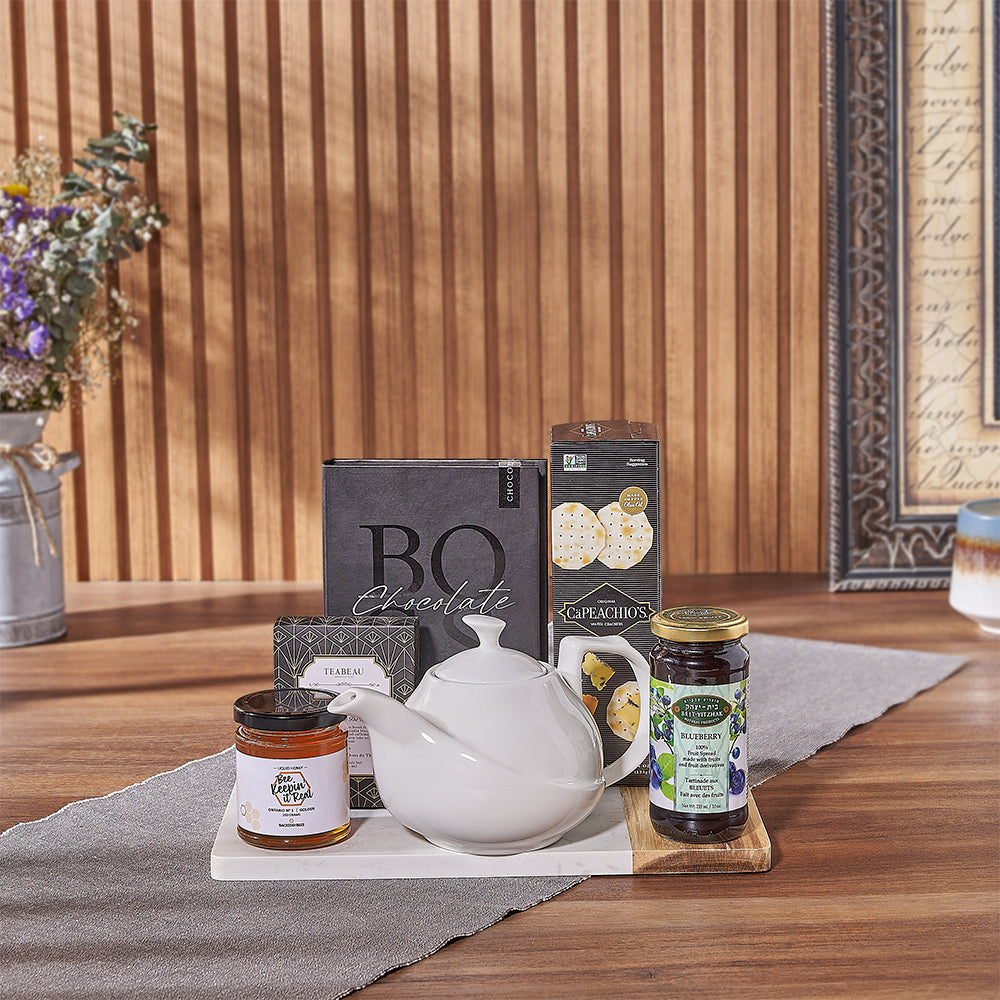 Mid-Morning Kosher Refreshment Gift Board - New Hampshire Baskets - New Hampshire Delivery 
