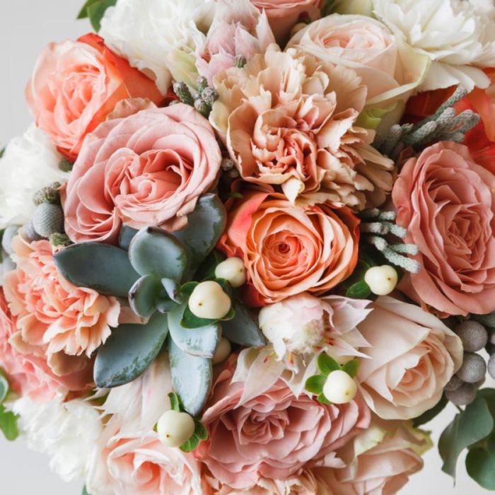 Muted Pastels from New Hampshire Baskets - Flower Gift Basket - New Hampshire Delivery