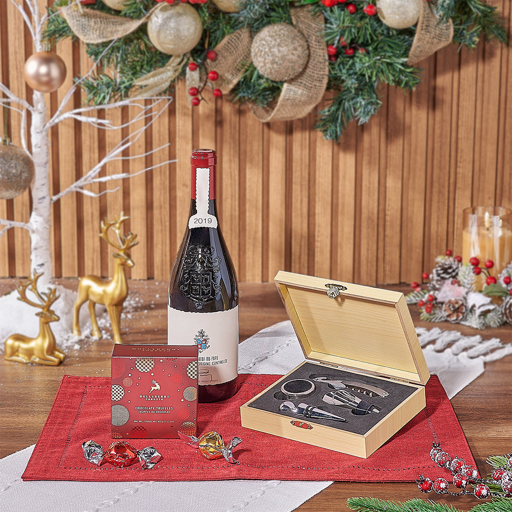 Snowman’s Wine &amp; Chocolate Pairing, wine gift, wine, chocolate gift, chocolate, Christmas gift, christmas, New Hampshire delivery