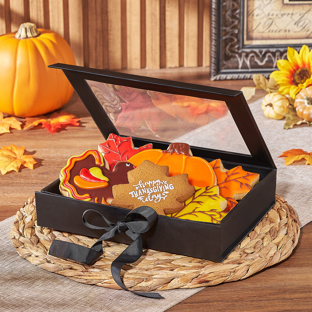 Thanksgiving Cookie Box from New Hampshire Baskets - Seasonal Baked goods - New Hampshire Delivery