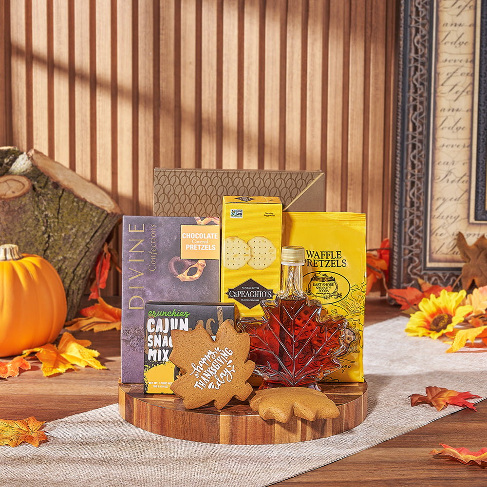 Thanksgiving Sweet &amp; Salty Snack Board, thanksgiving gift, thanksgiving, chocolate gift, chocolate, cookie gift, cookie, New Hampshire delivery