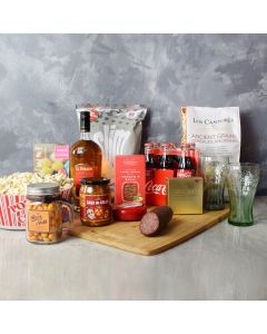 Crunch & Confections Liquor Gift Set, liquor gift baskets, gourmet gift baskets, gift baskets, gourmet gifts
