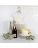 Precious Baby Girl Champagne & Cake Set, Baby Girl Gifts, Gifts For Baby Girl
