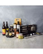 Zesty Barbeque Grill Gift Set with Beer, gift baskets, gourmet gifts, gifts