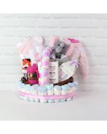 Cuddles for Baby Girl Gift Set, baby gift baskets, baby gifts, gift baskets