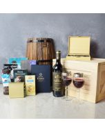 Ultimate Chocolate & Wine Gift Crate, wine gift baskets, gourmet gifts, gifts