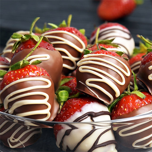 Our Chocolate Dipped Strawberries Gift Ideas for Bosses & Co-Workers